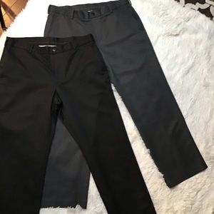 Van Heusen Men pants(2) 34/29 Work Slacks preowned